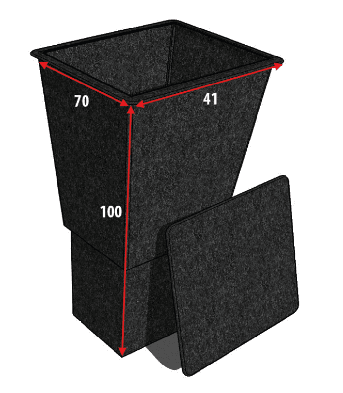 Filterkammer/Pumpekammer | 270L