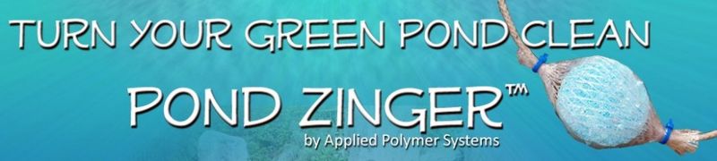 PONDZINGER FOSFATFJERNER OG PARTIKKELFELLER