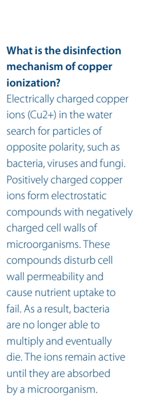 Blue Lagoon Copper Ionizer | UV-C 40W