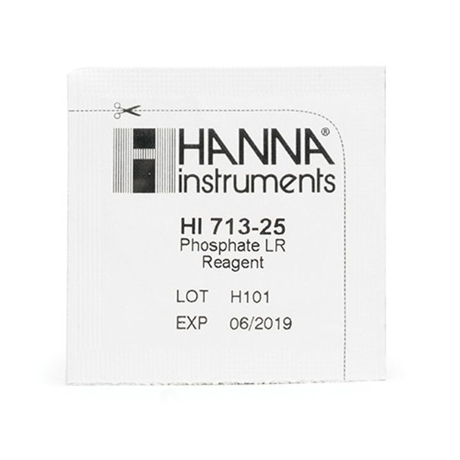 Hovedbillede FOSFAT TESTER FOR HI713 FOTOMETER 25STK