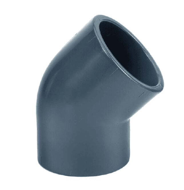 Hovedbillede PVC Albue | Ø75mm 45° PN16