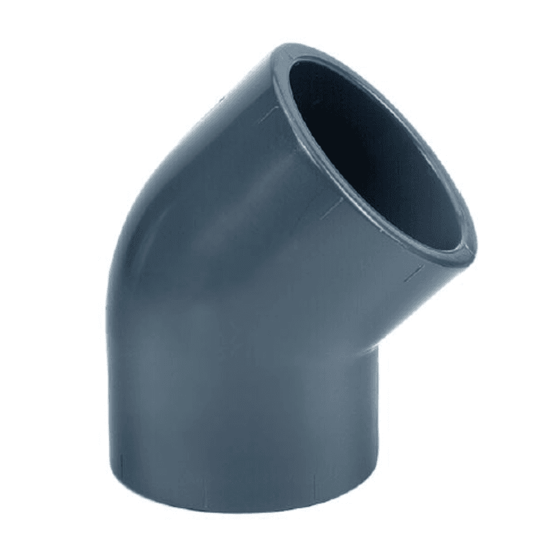 PVC Albue | Ø75mm 45° PN16