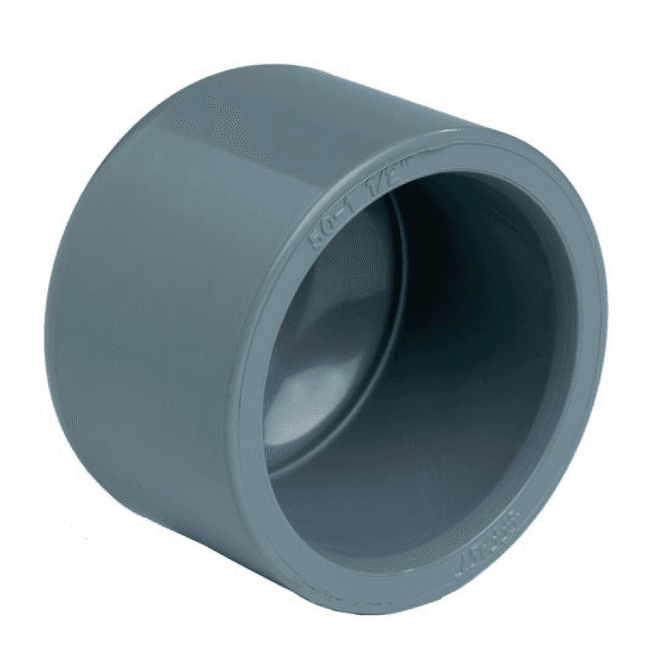 Hovedbilde PVC Endekappe | Ø50mm PN16