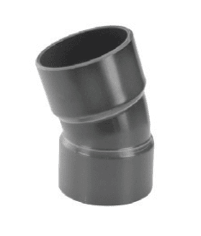 PVC Albue | 15° Ø63mm PN10