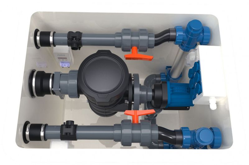 Komplett Plug & Play Filtersystem For (Svømme)Dam | Maks 40M³