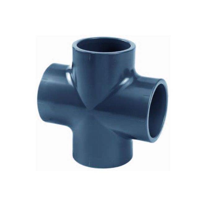 Hovedbilde PVC Kryss | Ø16mm 90º PN16