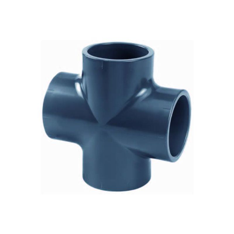 PVC Kryss | Ø16mm 90º PN16