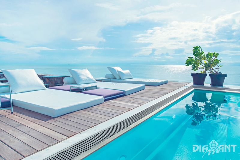 Diamant | Basseng I Rustfritt Stål