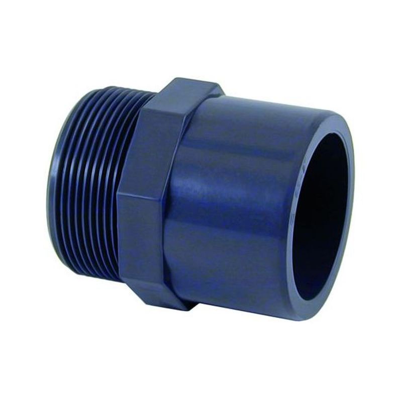 Pvc Adapter nippel | Ø63/ 50 x 1½